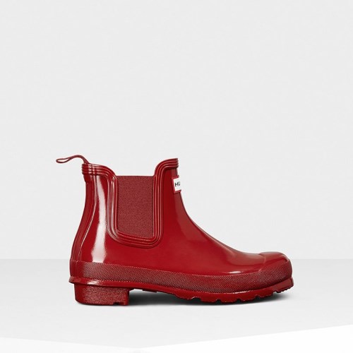 Hunter Original Gloss Chelsea Boots (F356X) Ireland